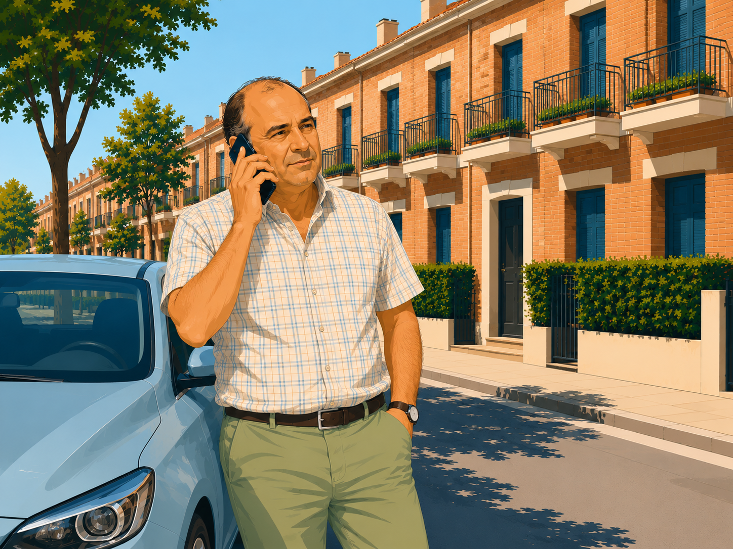 Tens un acord per comprar-li la casa amb un conegut
